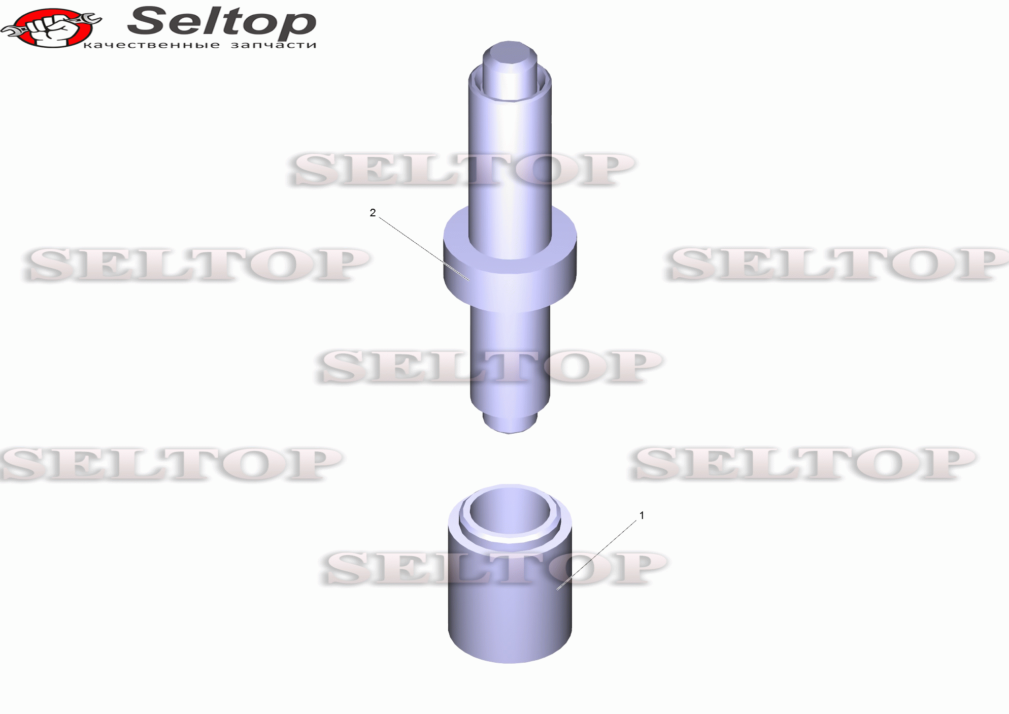 Монтажная втулка в комплекте (2.901-048.0)