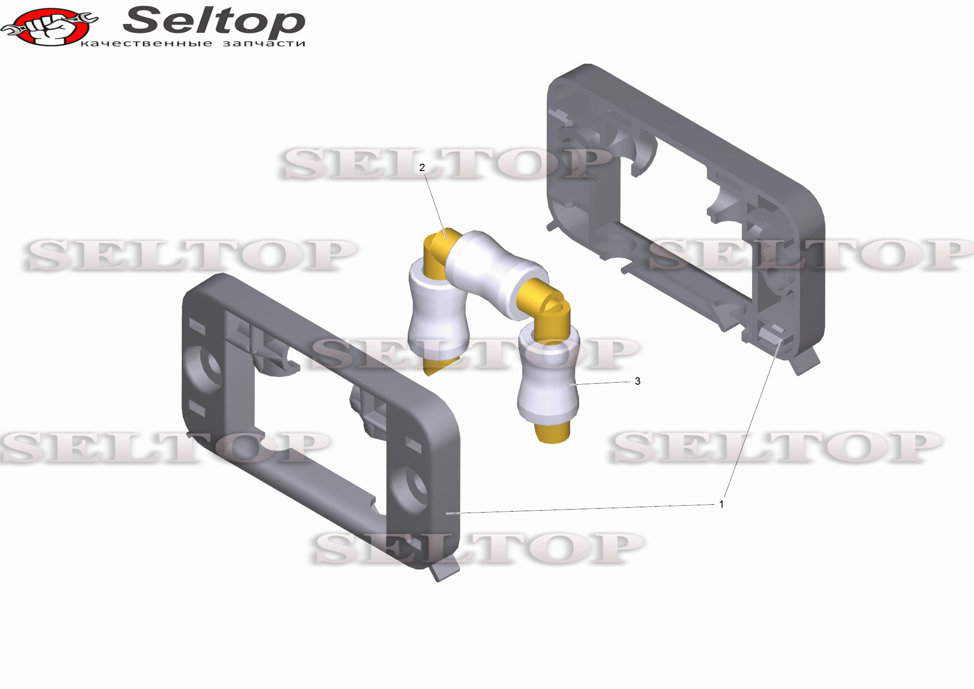 Держатель ролик комплектный
