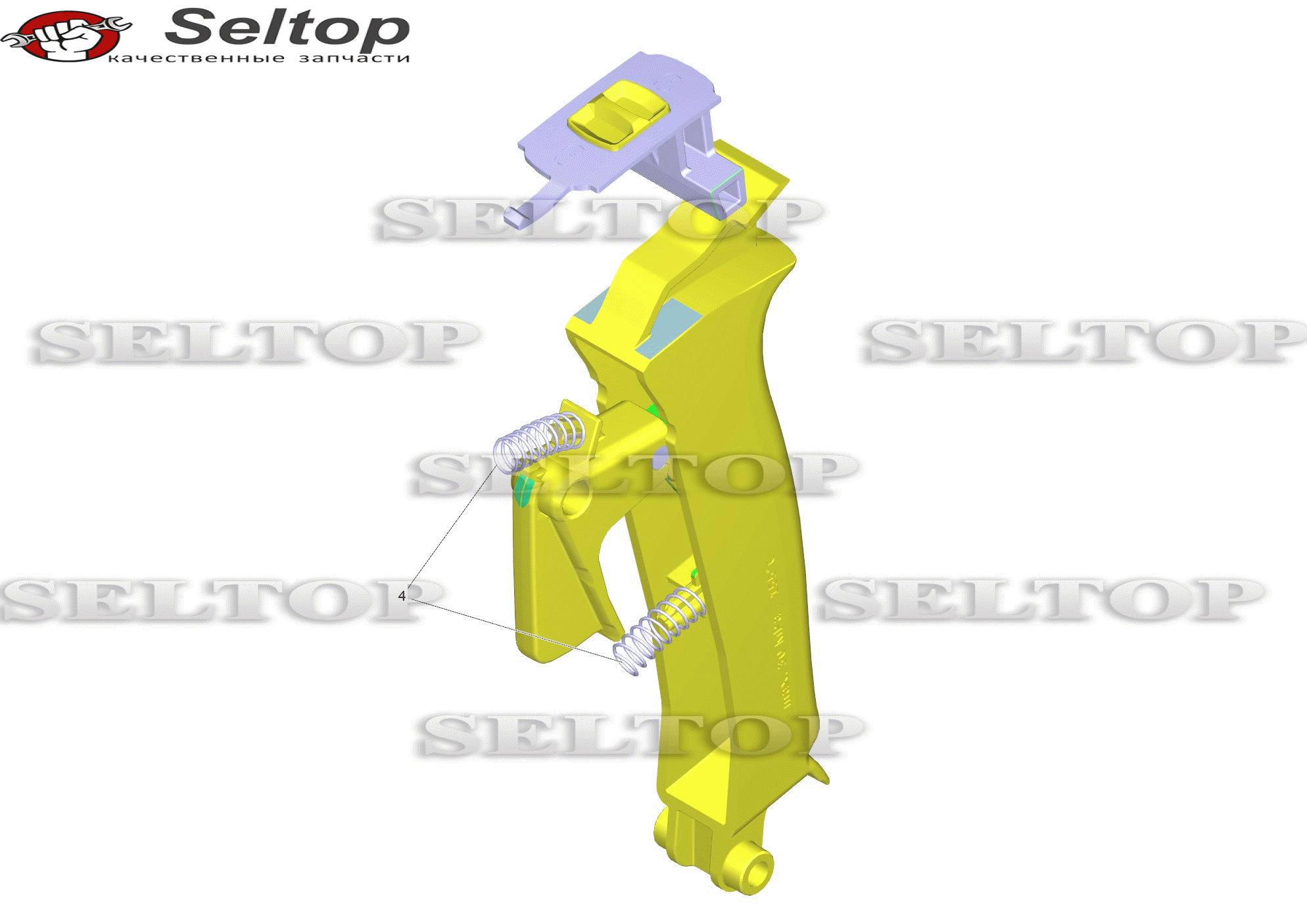  Набор установочных рычагов (2.885-483.0)