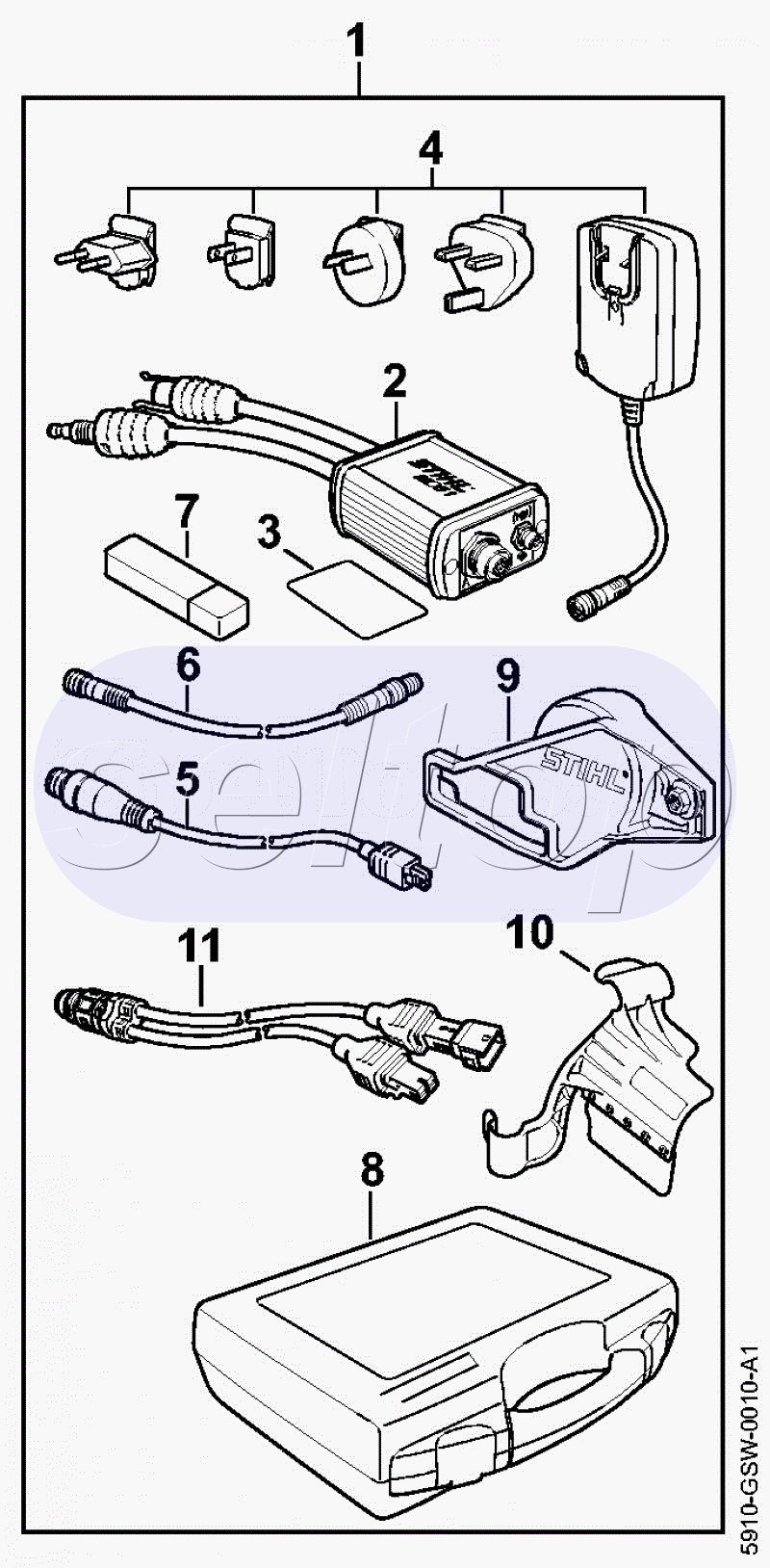 Диагностическое устройство MDG 1 STIHL FS 111 RX