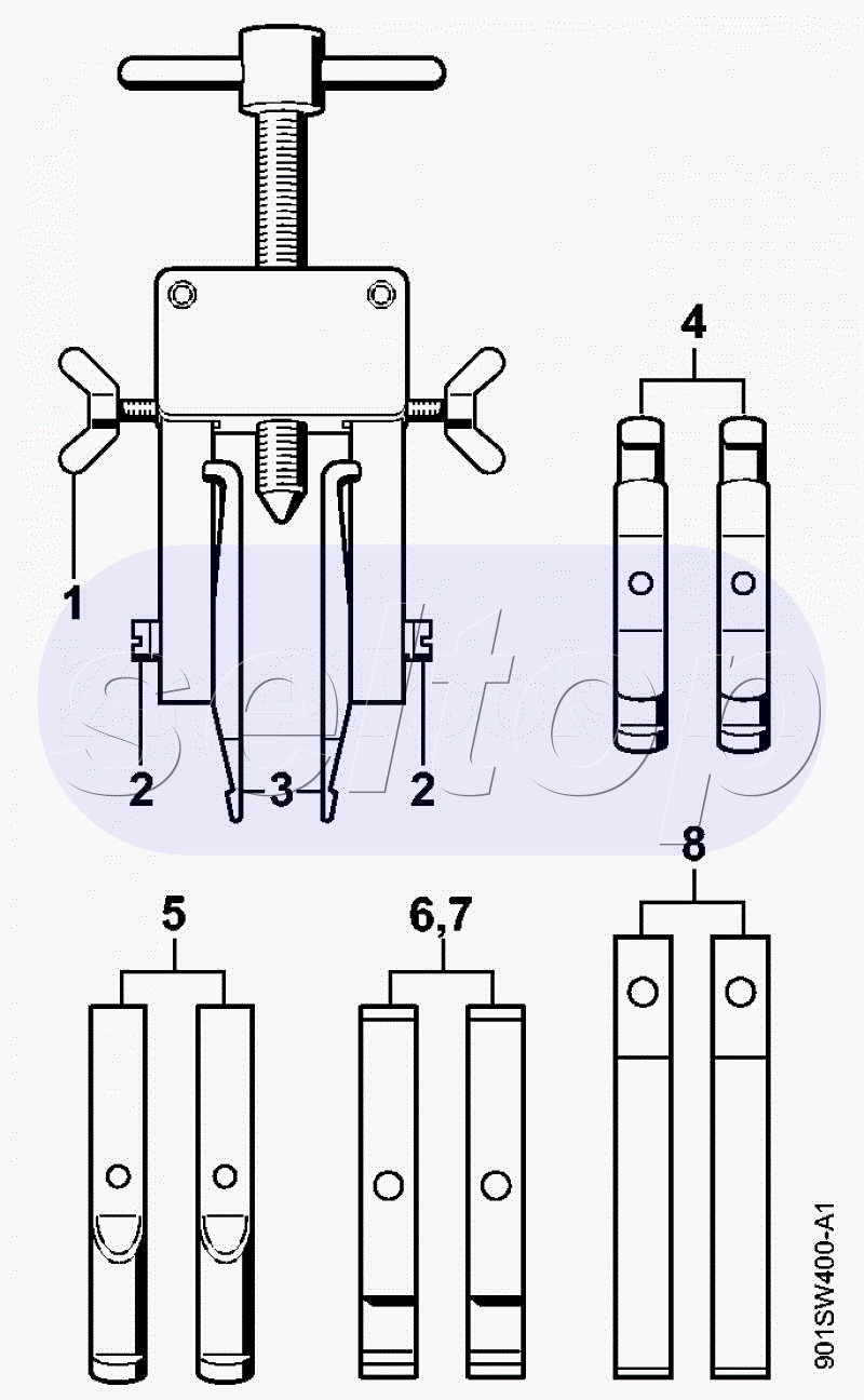 Съемное приспособление STIHL FS 311