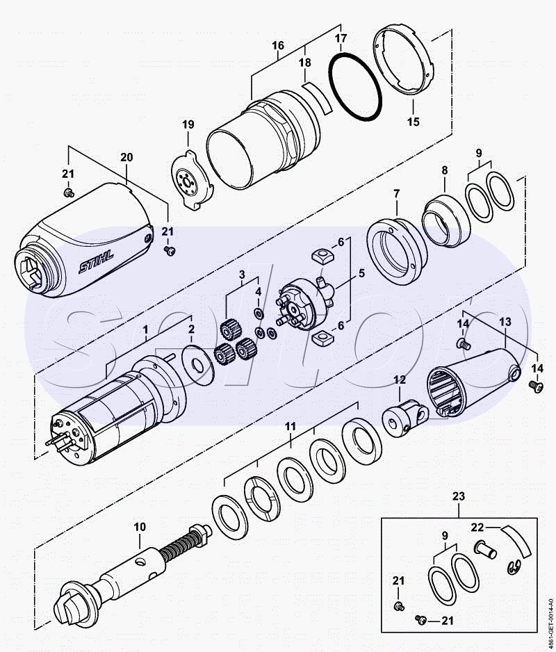 Электродвигатель STIHL ASA 65