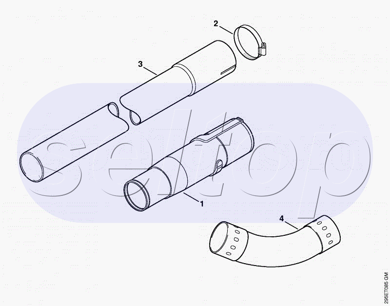 Очиститель водосточных жёлобов STIHL SH 85