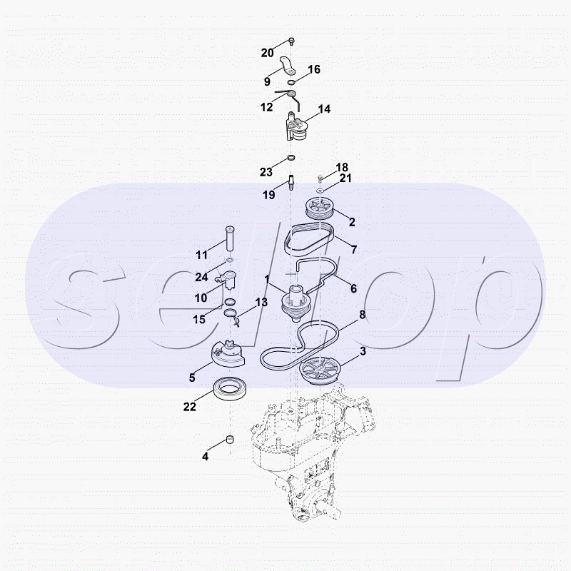 Привод STIHL MH 585