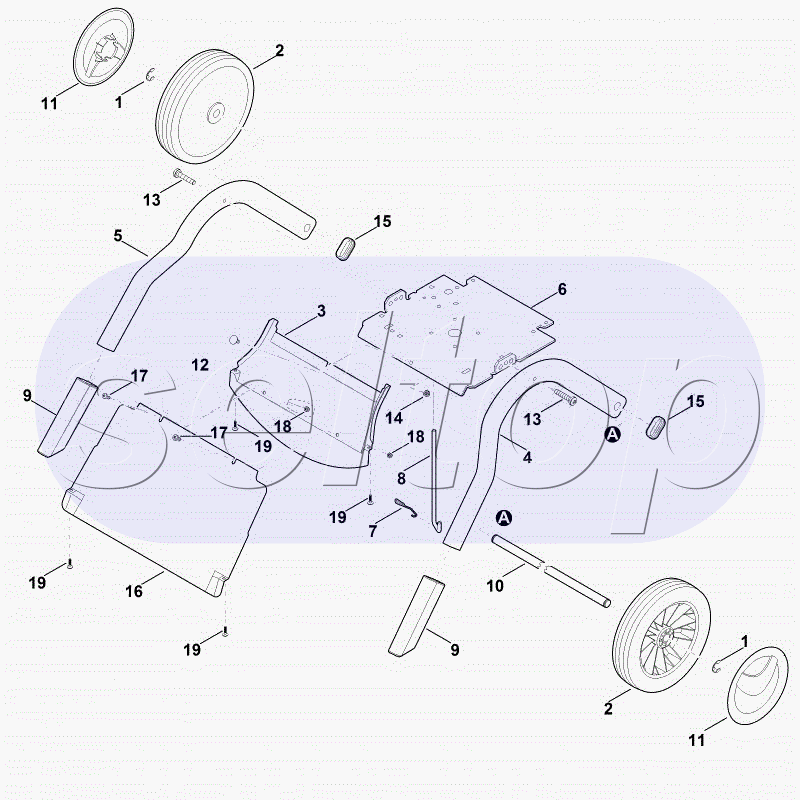Ходовая часть STIHL GHE 420