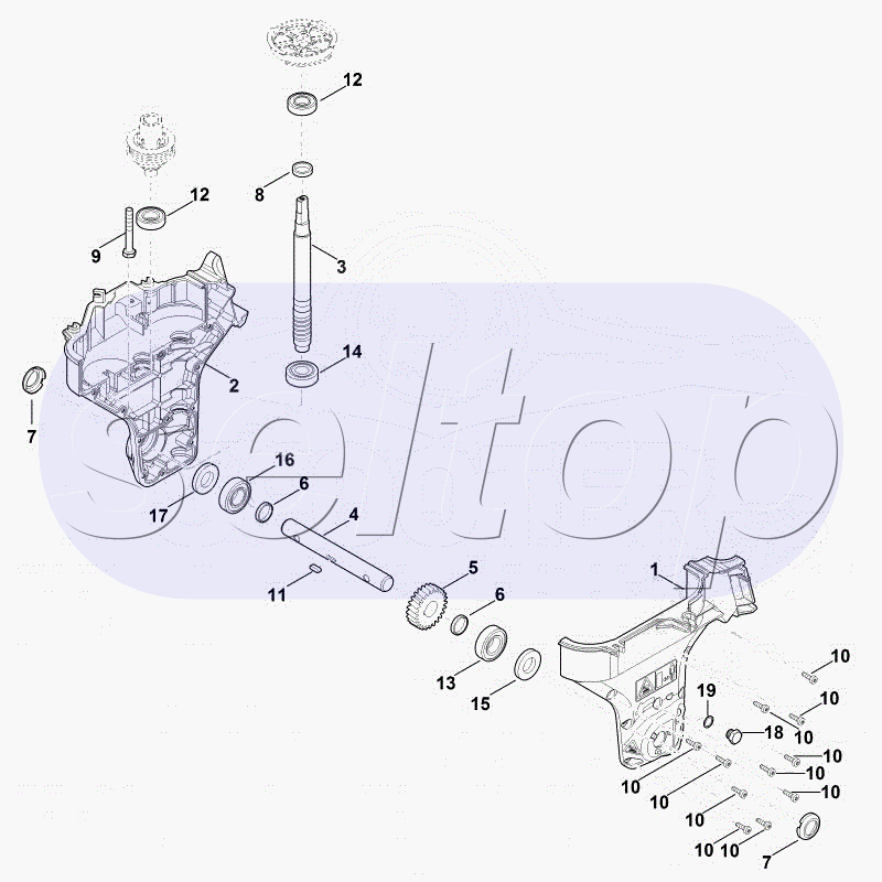 Передача STIHL MH 445.0 R