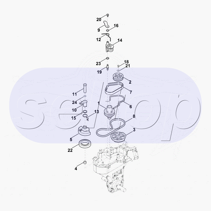 Привод STIHL MH 585.0