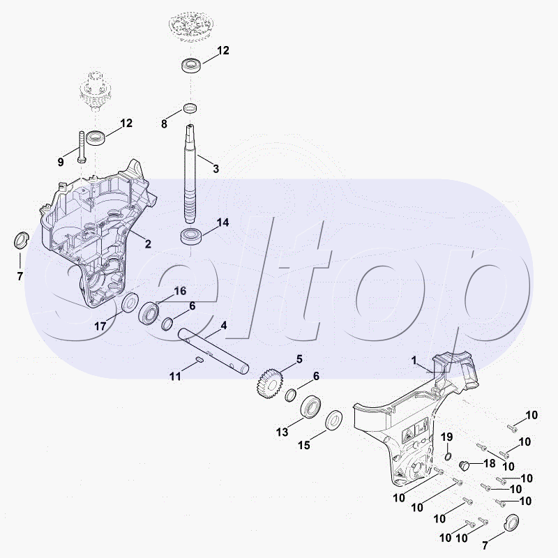 Передача STIHL MH 585.0