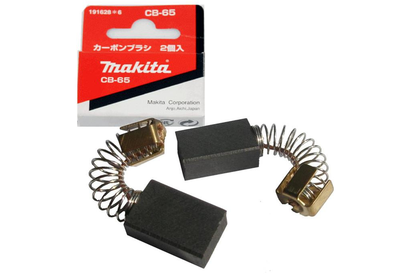 Щетки угольные (графитовые) Макита, в комплекте 2 шт. CB-65 для болгарки Makita 9501 B